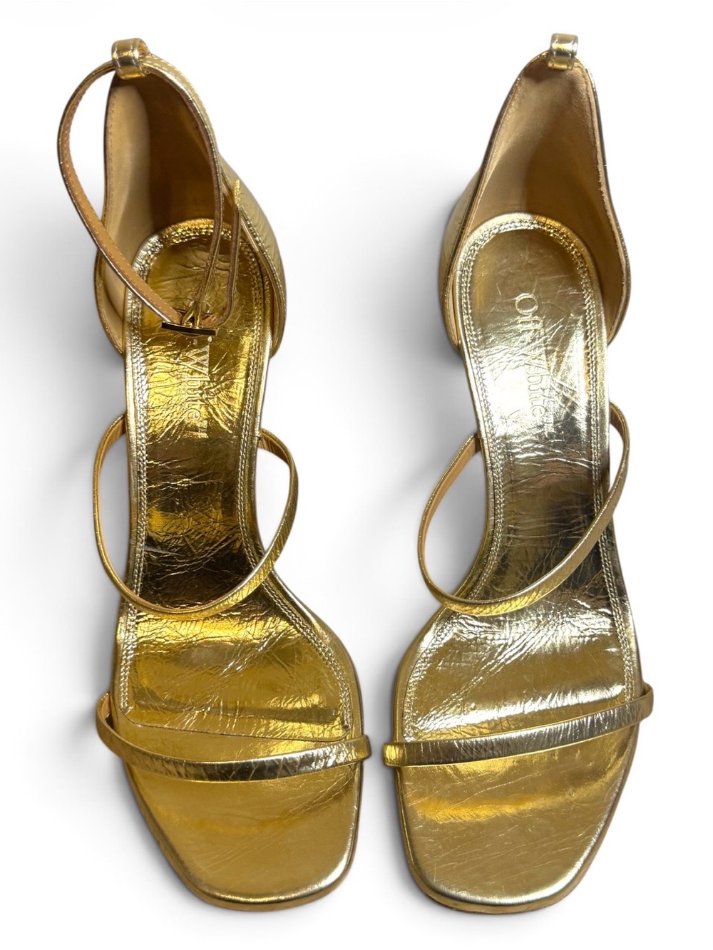 OFF-WHITE Lollipop High Heel Slide Sandals